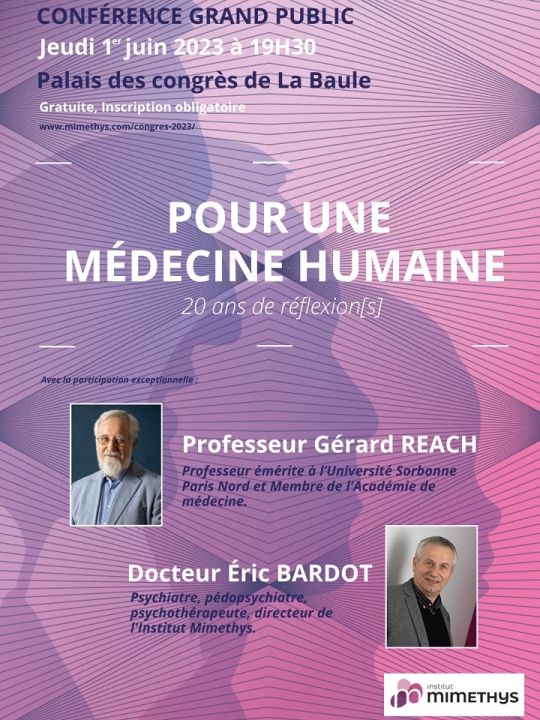 Conférence Pour une médecine humaine